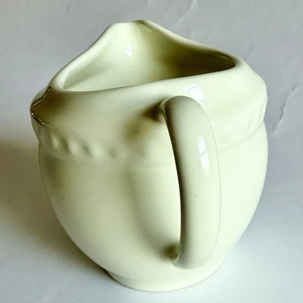 Gail Pittman Southern Living Hospitality Collection Ceramic Creamer Ivory/Cream